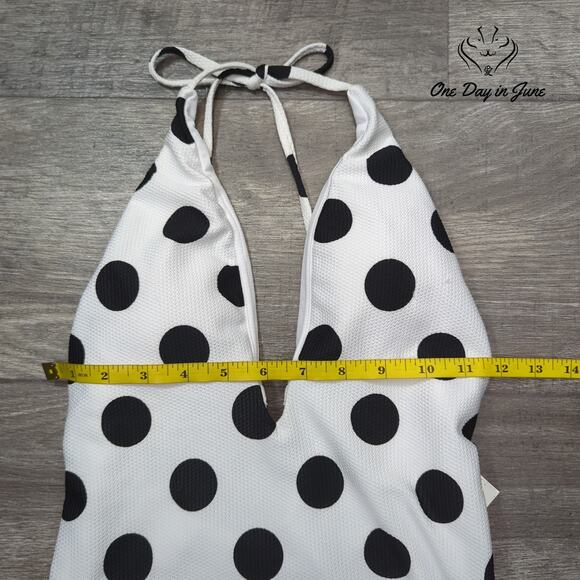 Bar III This And Dot One Piece Swimsuit Size S - Picture 4 of 6